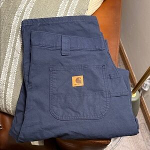 Carhartt Men's Bootcut Jeans - Navy Blue